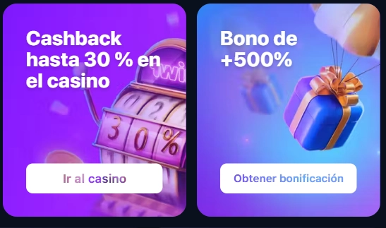 1win cashback bono