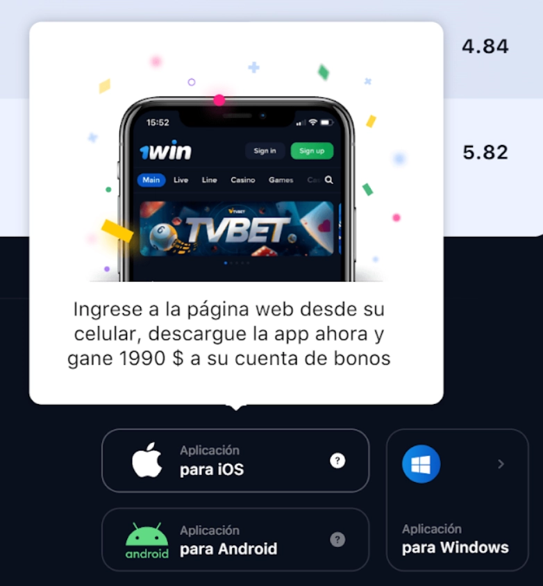 1win para ios